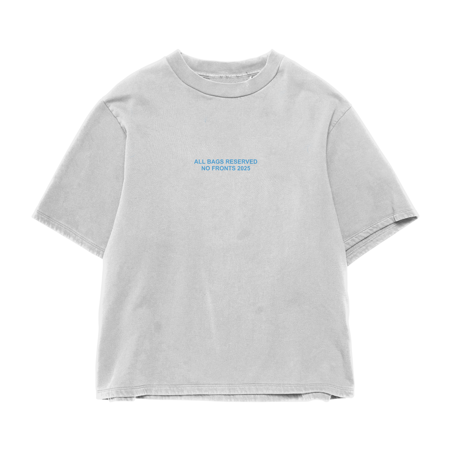 ALL BAGS RSVP TEE WHITE/SKY BLUE)